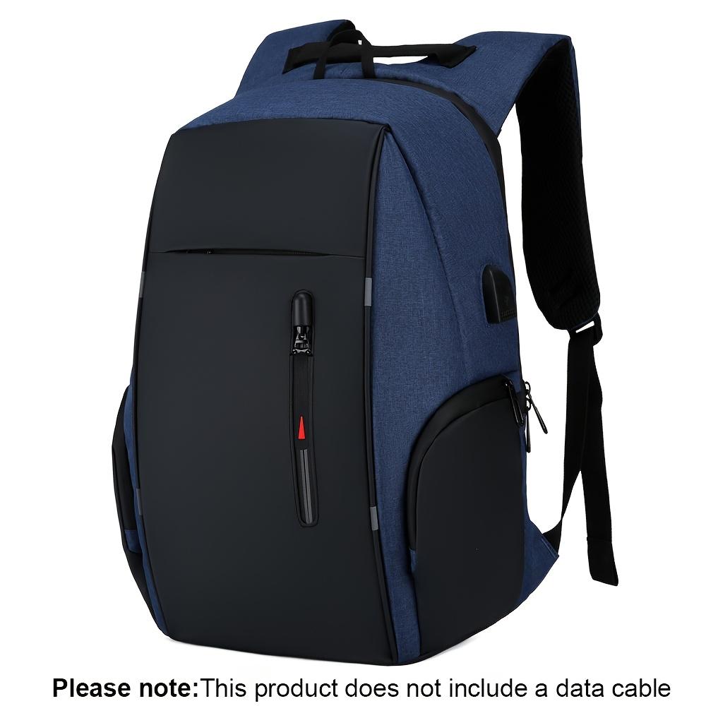 Men's Anti Theft 15 Inches Laptop Backpack, Large Capacity Business Bag, Travel Shoulder Bag, Multifunctional with USB Backpacks