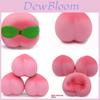 Peach Squishy Simulation Food Prop Pu Foam For Photography And Decor