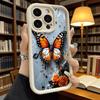 Monarch Butterfly Orange Rose Soft TPU Shockproof Case For Xiaomi Redmi Note 15 14 13 12 11 Pro Anti-Fall Protective Back Cover