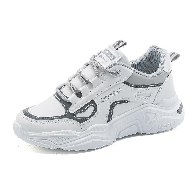 Neue vielseitige und lässige Sportschuhe für Damen, Studenten-Freizeitschuhe mit dicken Sohlen, Dad Shoes