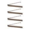 4pcs Mahjong Tile Rack with Pusher for Standard 1.2 Inch American Mahjong Tiles Pushing Rack
