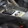 Carbon Fiber Inner Water Cup Holder Panel Trim Cover For Chevrolet Corvette C7
