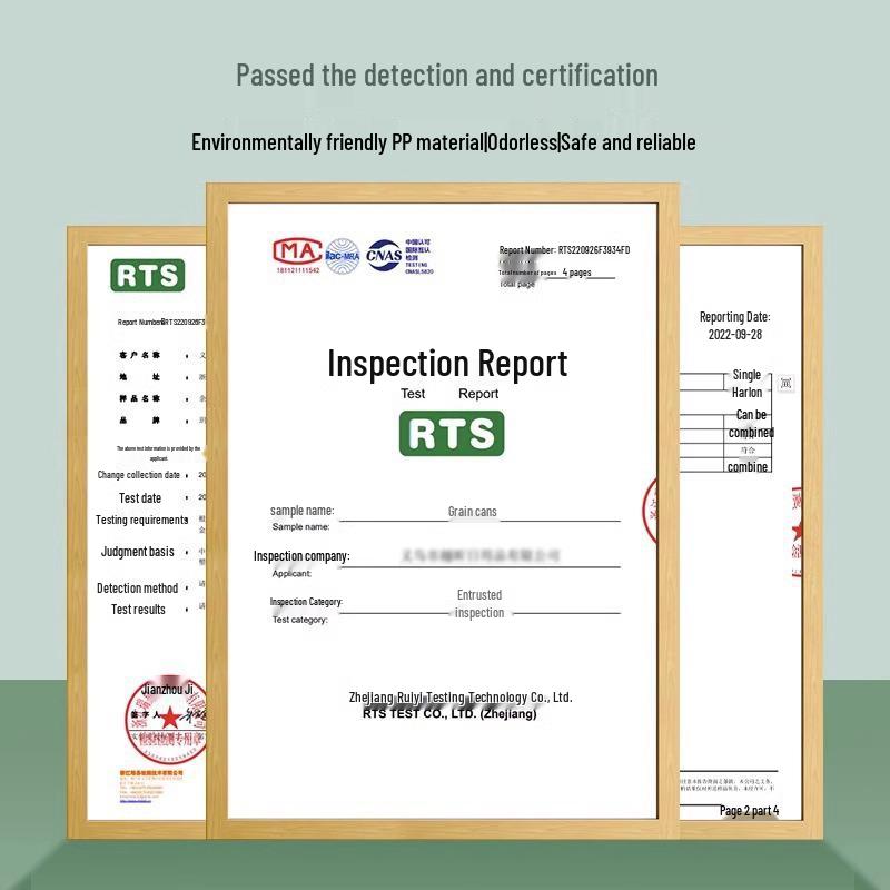 Seau de Rangement Suspendu pour Nouilles et Céréales – Récipient Ménager Scellé