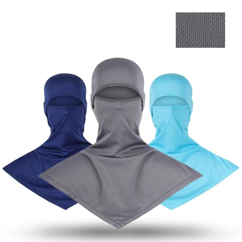 Breathable Sun Protection Balaclava Full Face Neck Cover Shawl New Cycling Mask  Motorcycle