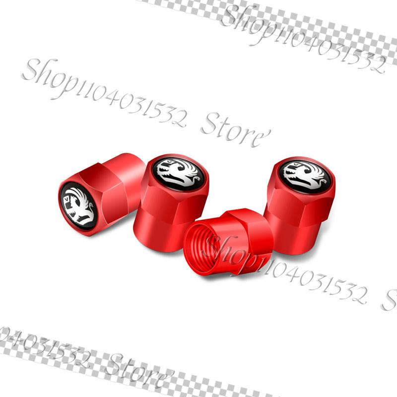 4Pcs Metal Car Styling Tire Valve Caps Tyre Wheel Stem Air Valve Cover For Vauxhall Astra H J G Vectra C Insignia Zafira Corsa