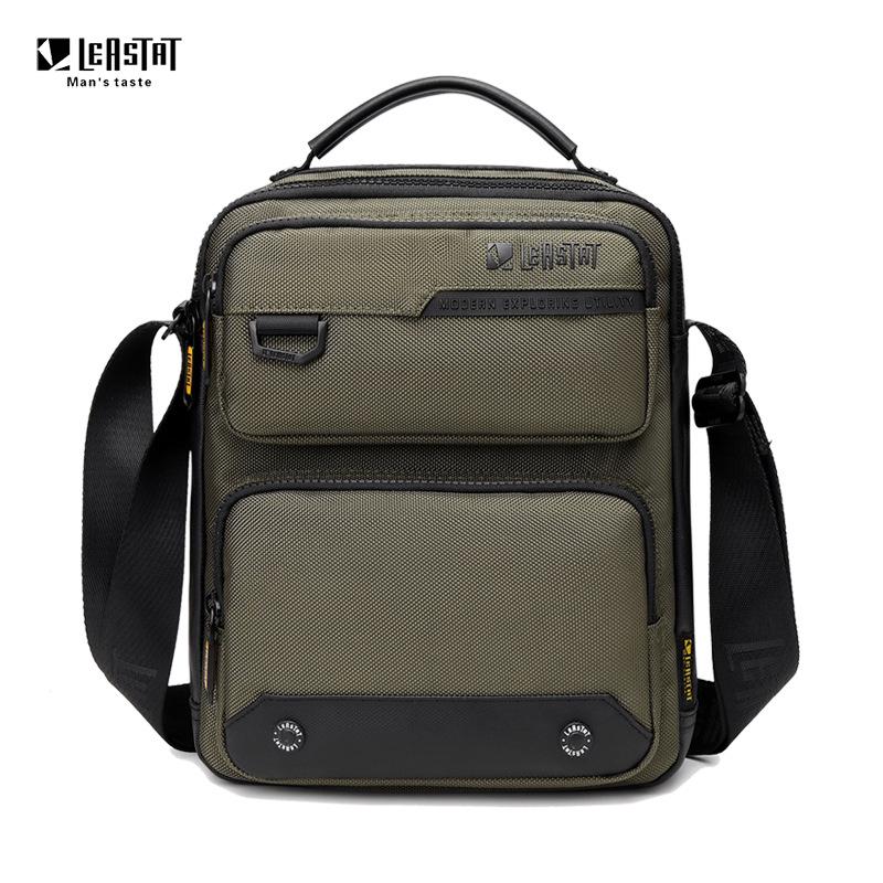 LEASTAT Men's Single Shoulder Fashionable Casual Oxford Cloth Multifunctional Crossbody Bag