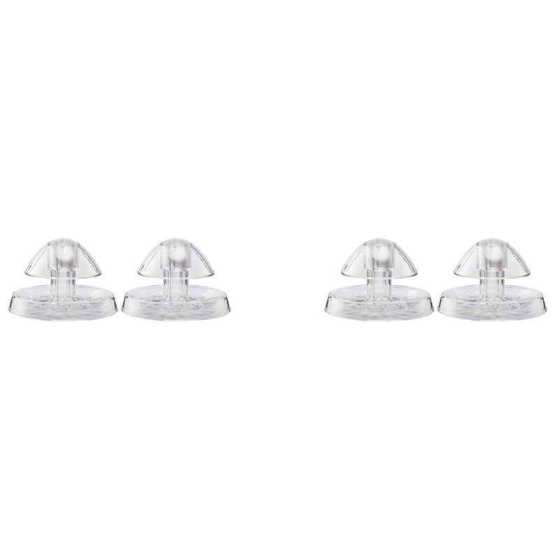 

A84E-4 Pcs Snail Trap For Fish Tank Aquarium Plastic Clear Snail Trap Aquarium Plants Planarian Leech Catcher 6Cm прозорий