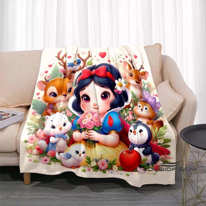 

Snow White Princess Cartoon Cute Blanket, Super Soft, Suitable for Travel, Bedding, Sofa Blanket, Birthday Gift. 75x90cm