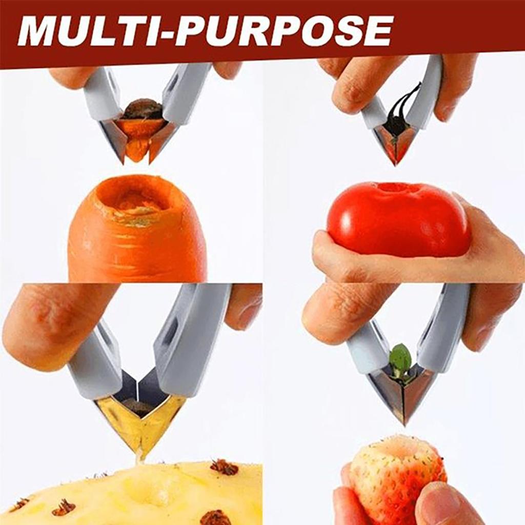 Fruta núcleo escavador baga descascador de tomate aço inoxidável baga descascador separador