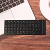 1Pc Standard Matte 3 In 1 Hebrew English Russian Keyboard Stickers Language Letter Film For Pc Laptop Accessories