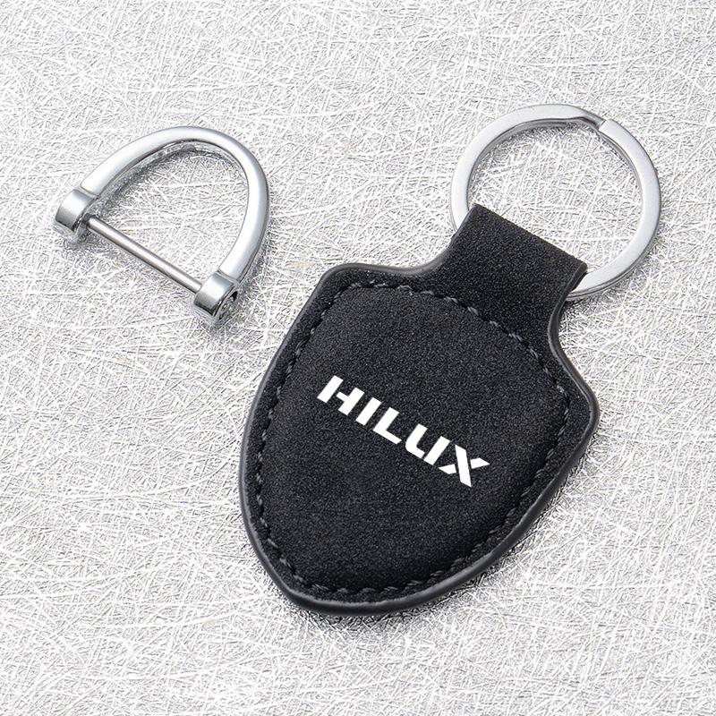 

Fashion Car Keychain Metal Keyring Key Chain Pendant For Toyota Hilux Surf Vigo Revo Corolla Supra 86 Hilux Auto Accessories