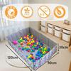 Foldable 120cm100cm Baby Ball Playpen with Storage Bag, Holds Over 800 Balls, Compact, IndoorOutdoor Use, Educational Toy, Birthday, Baby Shower