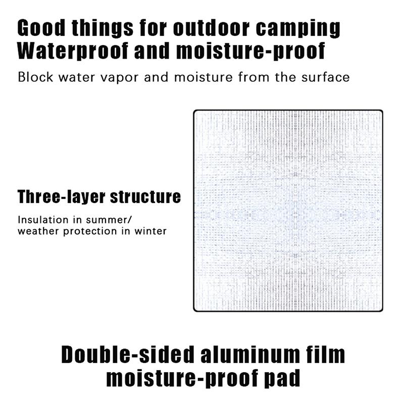 1Pc All-Season Extra Large Camping Mat,Portable Outdoor Picnic And Tent Pad, Camping Beach Picnic Insulation Ground Sheet