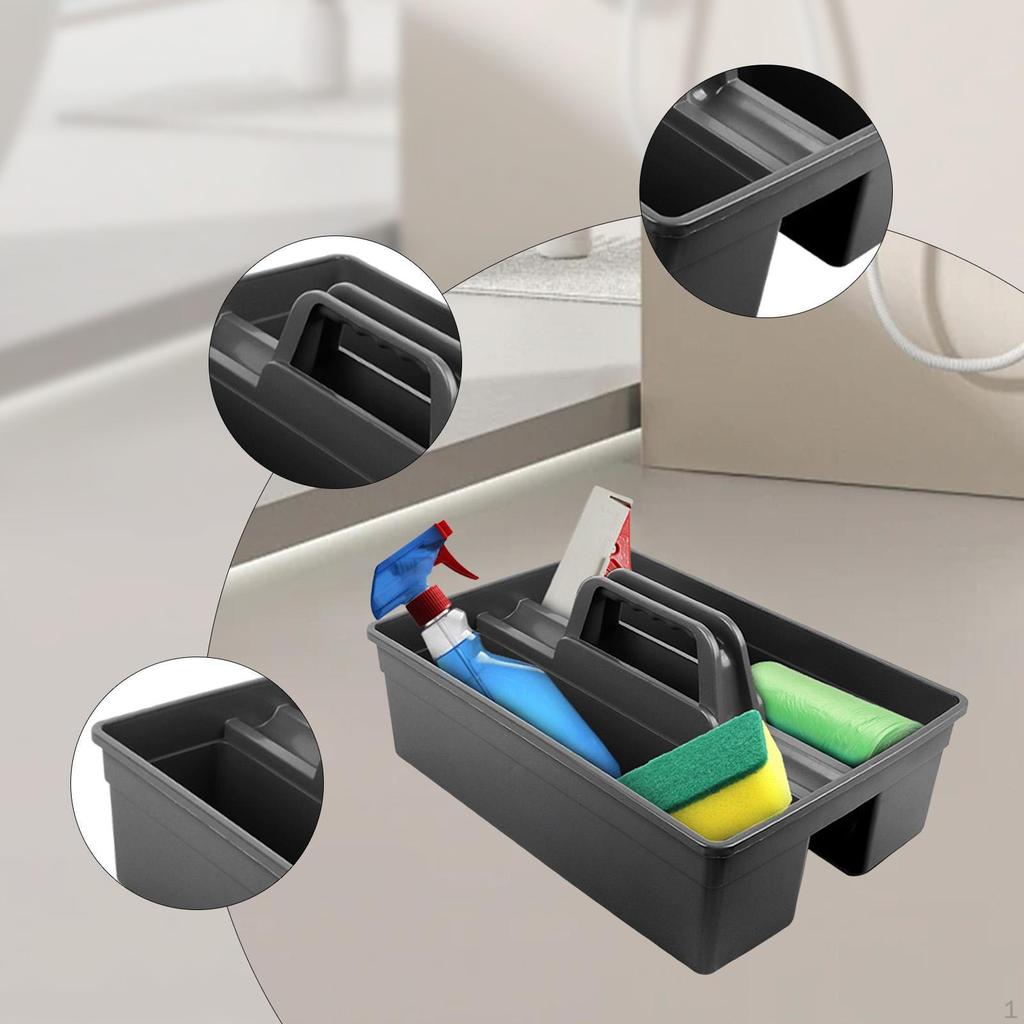 Cleaning Tool Basket Supplies Organizer Shower Portable Tote Bucket Storage Carrier