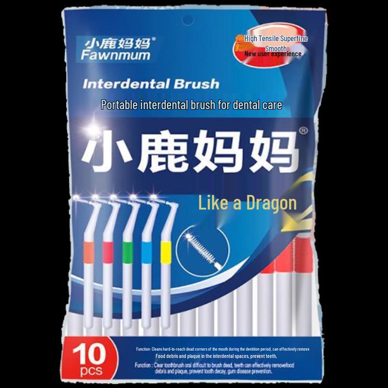 Little Deer Mom L-shaped Interdental Brushes