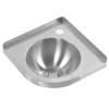 Corner Triangle Basin Sink Brushed Finish Kitchen Bathroom Hand Wash Basin Sink for Boat Caravan RV Camper