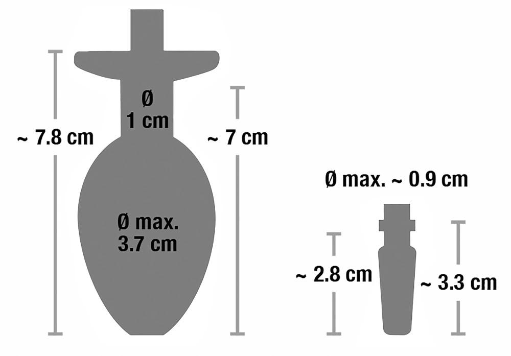 Penisplug - Anal Plug with Urethral Stimulation Plug