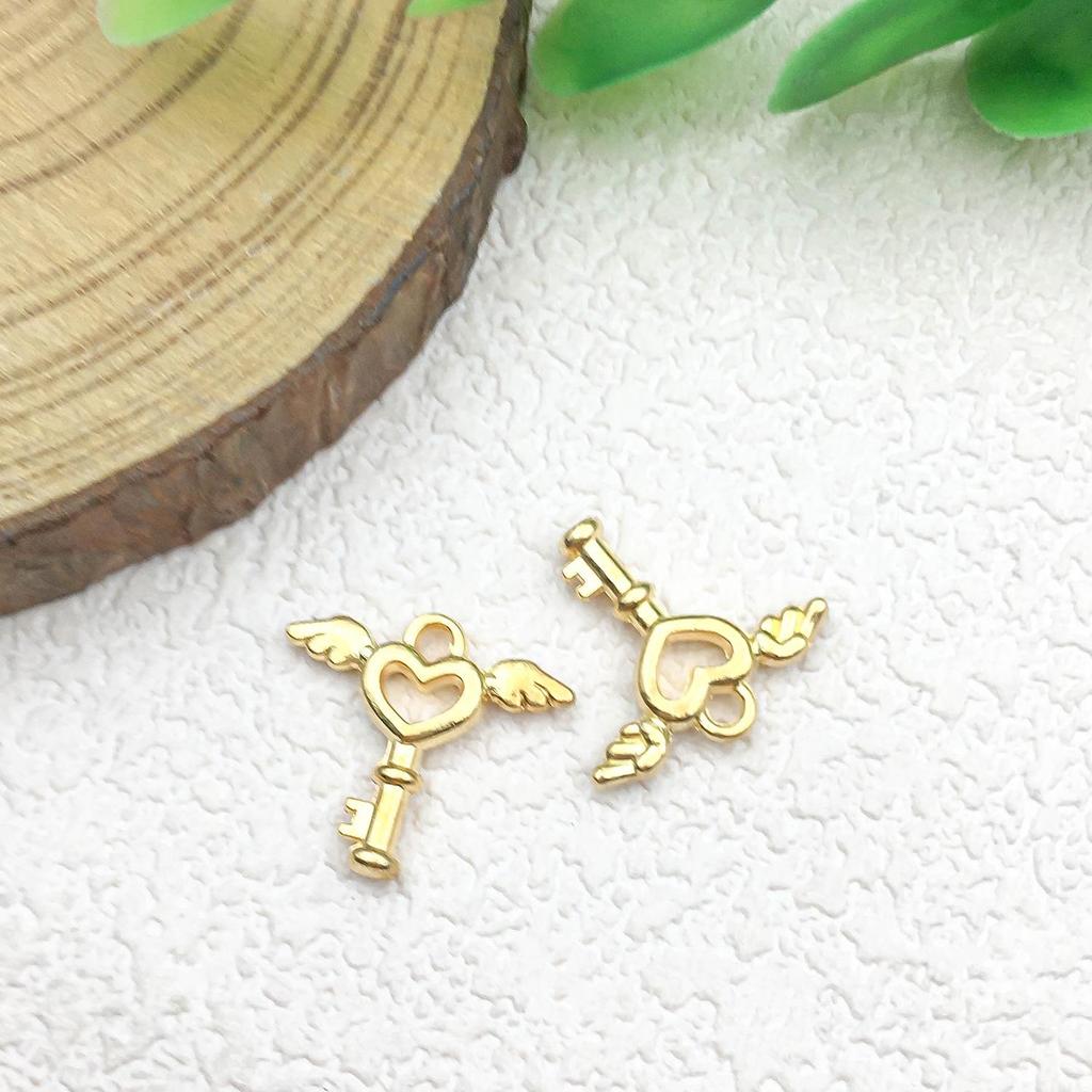 51kc Gold Mermaid Pendant Charm for DIY Jewelry