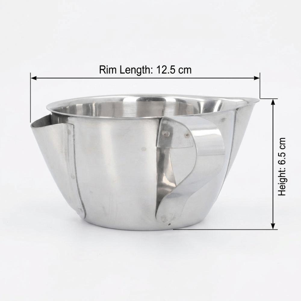 Rustless Steel Filter Bowl Precision Fat Separator Safe Separation Cup Soup Making