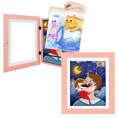 Magnetic Picture Display Home Decor Art-Work Photo Frame Oil Painting Desktop Ornaments Art Frames