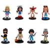 Gorgeous 8pcs Stranger Things Figures Set Steve Cannibal Flower Xmas Model Gift
