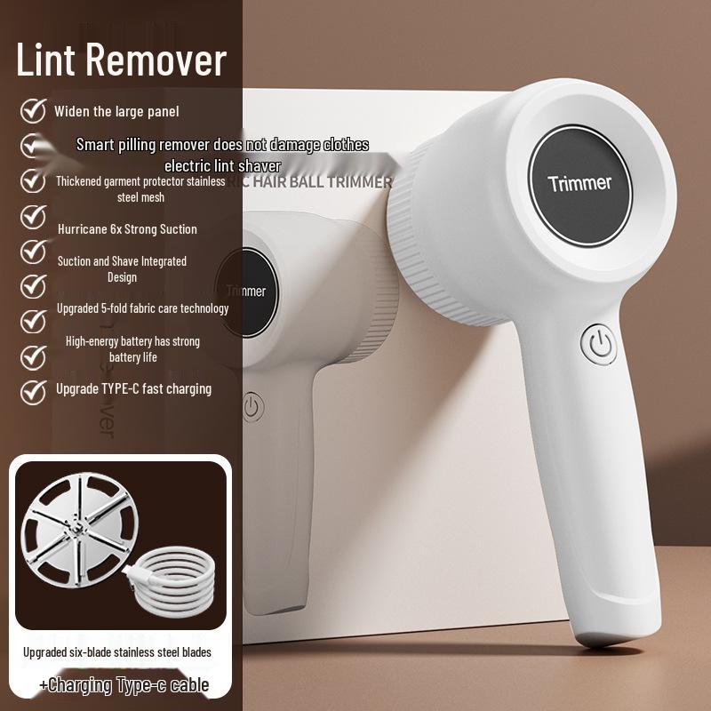 

25-Year Smart Digital Lint Remover with Six Large Blades