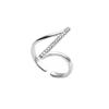 Trendy Women's French-Style Index Finger Ring: Chic Korean Fashion, Cool & Indifferent Personality Jewelry
