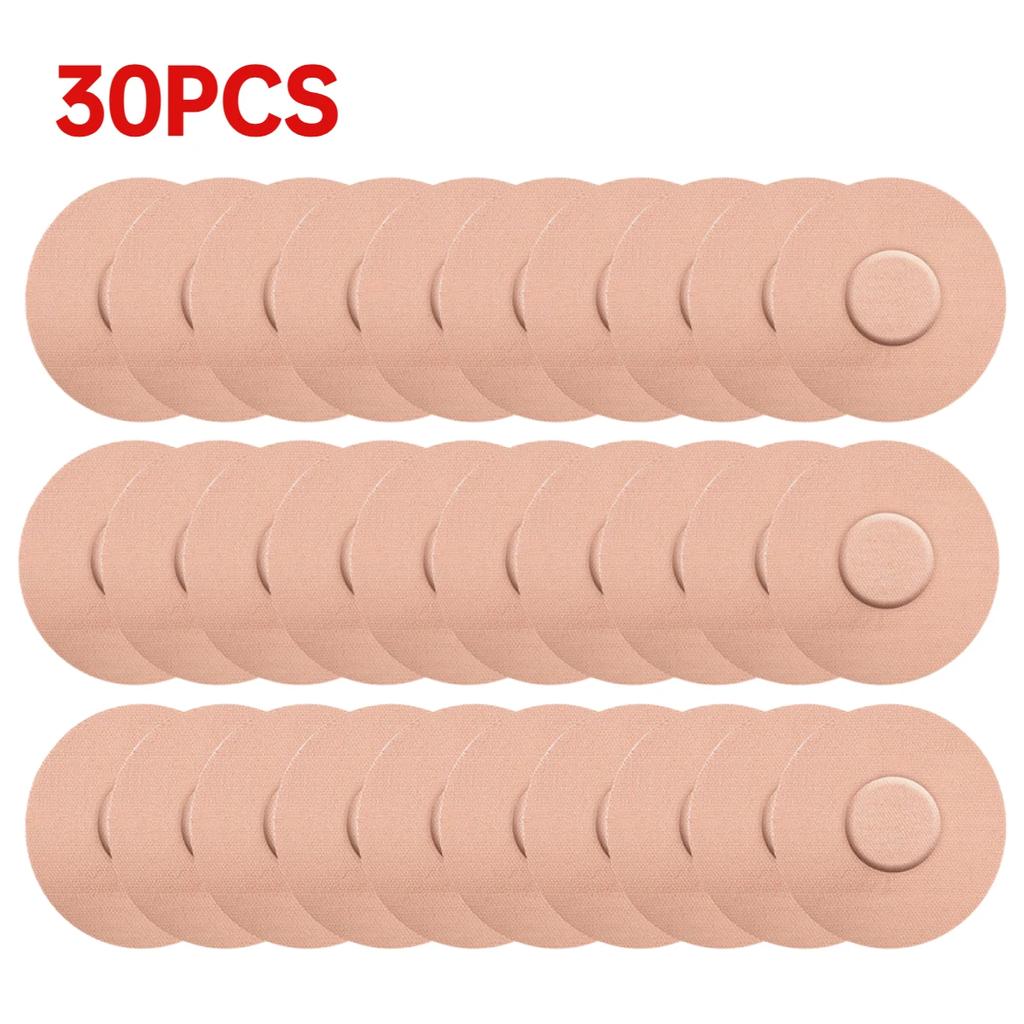 10Pcs Adhesive Sensor Patches Waterproof Freestyle Libre Plasters Skin-Friendly Anti Slip Long Lasting for Outdoor Rock Climbing