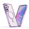 SAMA56 Bright Shadow Magnetic Phone Case for SAMS26ULTRA - Transparent, Anti-Fall Protection