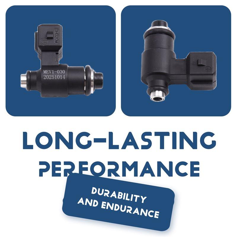 Motorcycle Fuel Injector One Hole 50CC MEV1-030 MEV1-030-A Spray Nozzle Motorbike Accessory