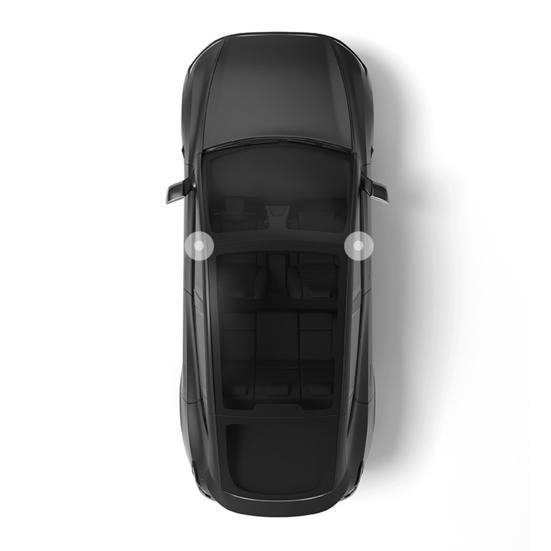 2Pcs Storage Bin (2023-2025) for Tesla Model 3/Y Door TPE