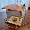 Iron Bird Feeding Equipment Heavy Duty Bird Food Bowl Bird Raising Tool Garden Bird Feeder  Porch