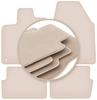 PREMIUM Beige Floor Mats For: Nissan Qashqai J10 I Crossover 2006-2013