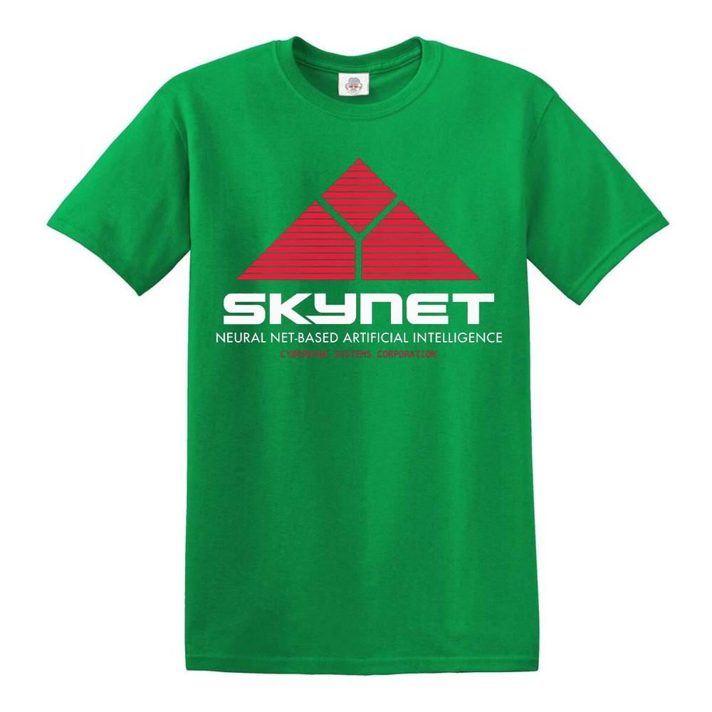 Neues Skynet Vintage T-Shirt Cyberdyne Retro Terminator Klassisches Oberteil Tee
