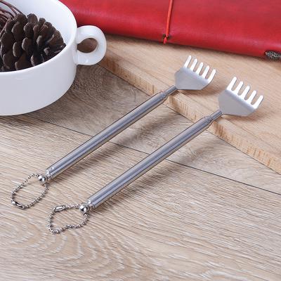 Practical Handy Adjustable Stainless Steel Back Telescopic Scratcher Massager
