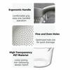 Detachable Double Drain Basket with Handle 2 In 1 Vegetable Washing Bowl Drainage Basket  Household