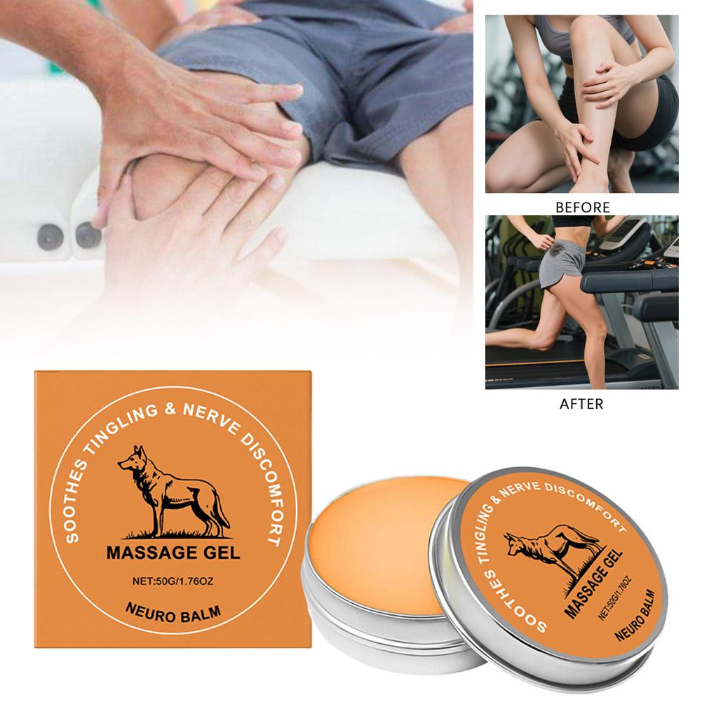 Massage Cream Nerve-Relief Balmdeeply Penetrate Fast-Acting Relief Joint Discomfort Gentle Care for Knee Shoulder Joint Support