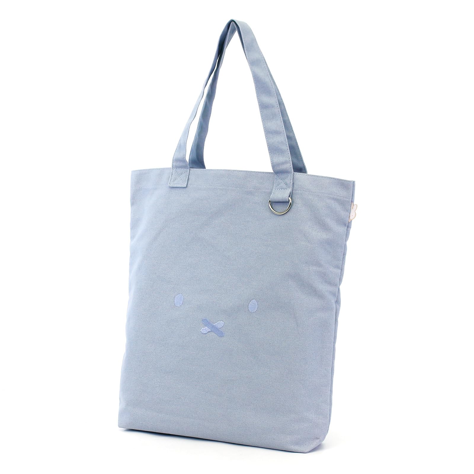 

Hapitas Miffy Tote Bag Light Blue Face 6075-M