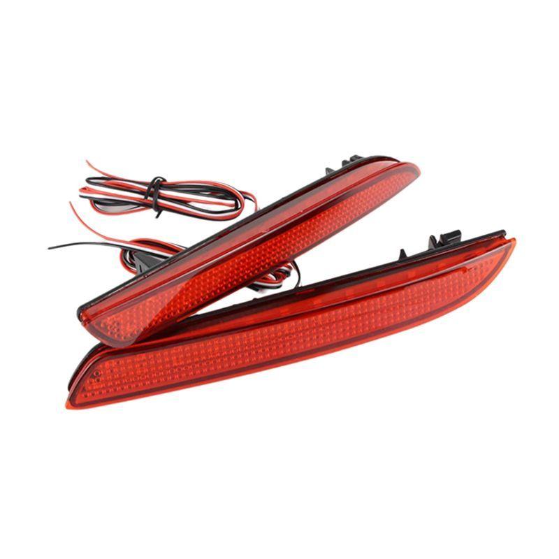 Car Rear Bumper Reflector Brake Light Led Taillight HO1185103 HO1184103 For Honda CR-Z ight CR-V FIT