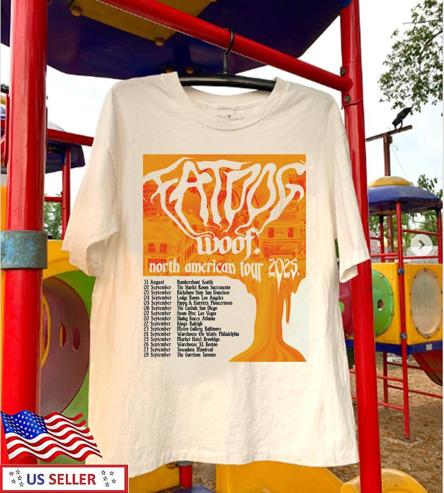 WOOF WOOF FAT DOG Band North America Tour T Shirt Full Size S-5XL Unisex T-Shirt M