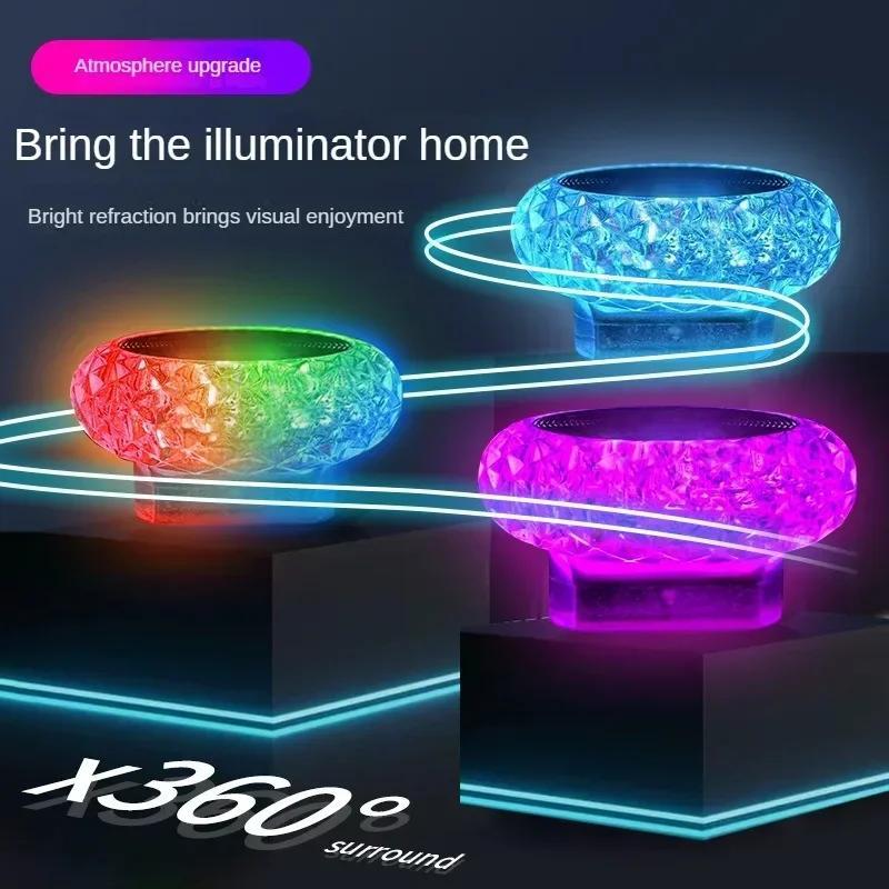 Tragbares Auto-USB-Umgebungslicht, Mini-LED-dekorative Atmosphärenlampen für Auto-Innenraumumgebungslicht, Computerlicht, Plug & Play