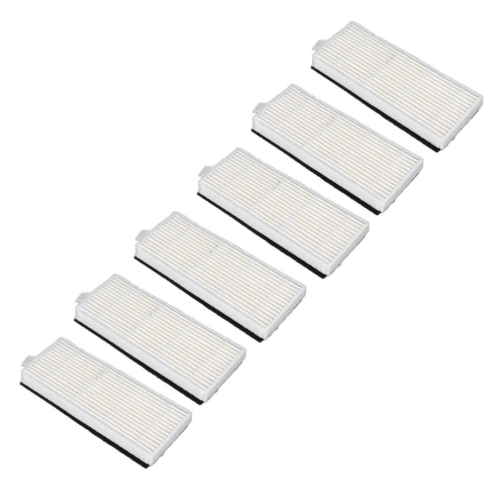 6PCS Pull Tab Vacuum Cleaner Filter Robot Vacuum Filter for Lydsto R1 R1A S1 R1Pro Bedroom Cleaning