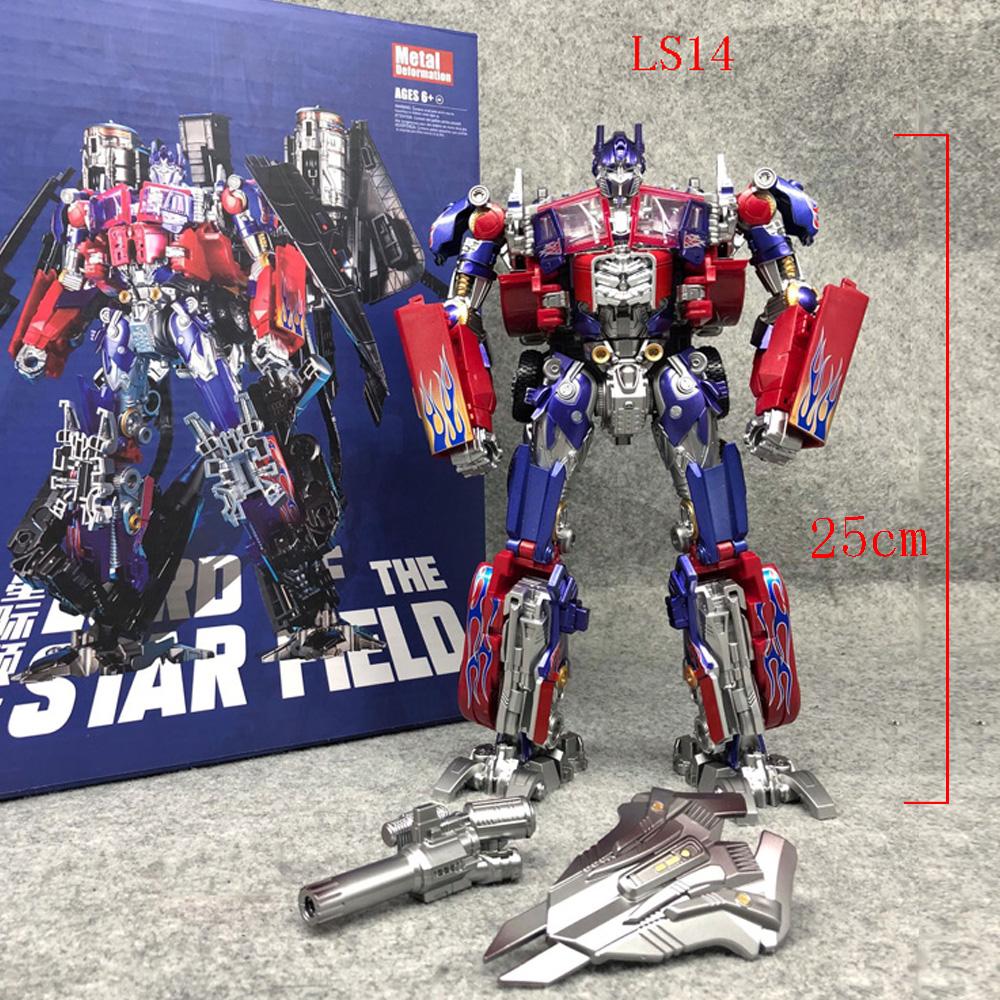 Transformation Toy Skyfire Jetfire Combination Robot Optimus Commander Car Aircraft Action Figure Model AOYI LS15 LS14 Poseable Articulated Scale