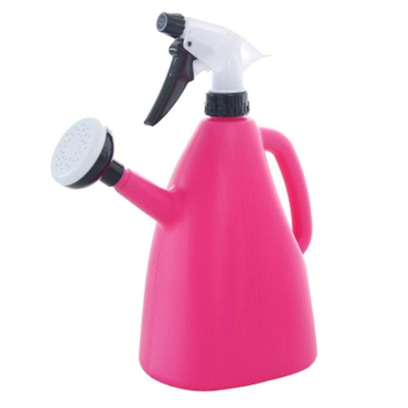 Pressure Spray Water Kettle, Plastic Garden Plants Watering Can Pot, Gardening Supplies 1L Adjustable 2 In 1 Flower Sprayer Home
