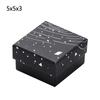 Dreamy Blue Gold Ribbon Hot Silver Ring Gift Box Jewelry Packaging Box Gift Bag Carton
