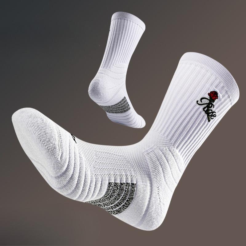 Basketball Socks, Elite Sports Basketball Socks, Training Thickened Towel Bottom, Long Tube