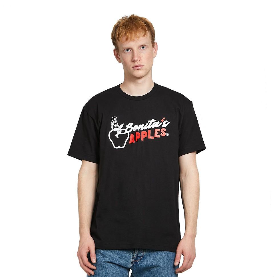 Acrylic Bonita s Apples T-Shirt Black S