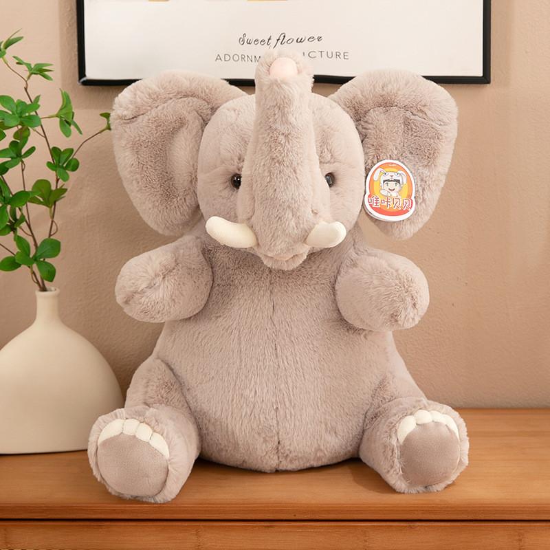 Plush Simulation Elephant Toy Cute Cartoon Girl Children Birthday Gift Holiday