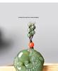 Natural Hetian Jade Pixiu Pendant, Exquisitely Carved with Ball for Men & Women