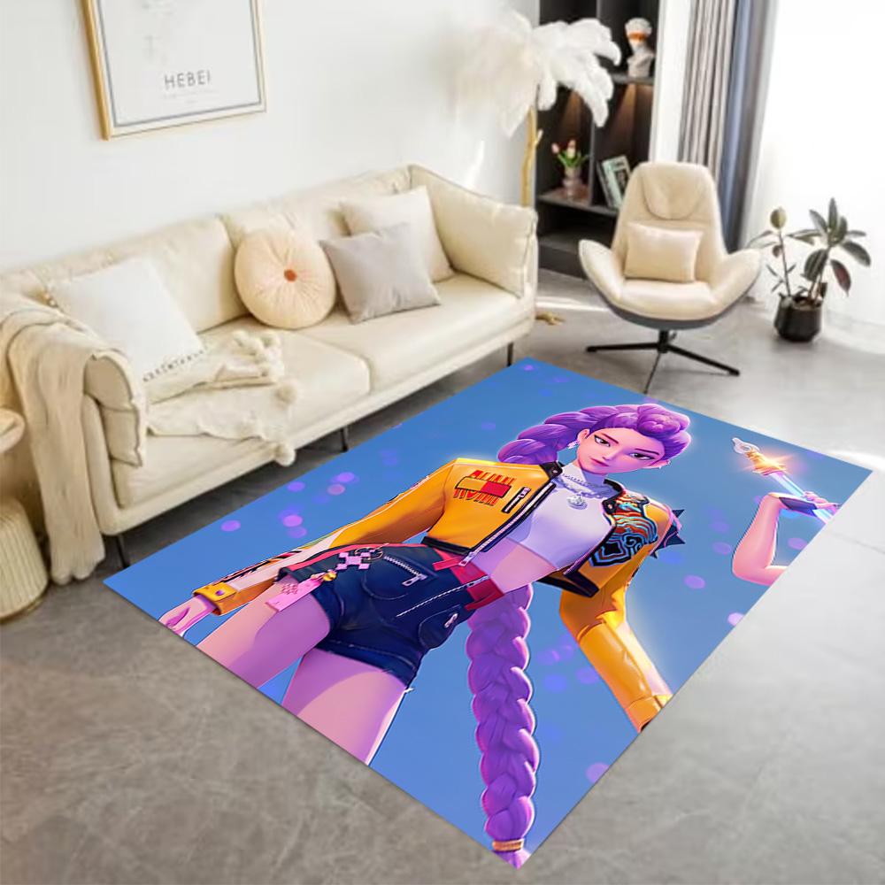 Galactic Fashion Showdown Floor Rug Office Rug Perfect for Decorate Room Dining Room Hallway Living Rooms Anti-slip Rug Decorate Offices